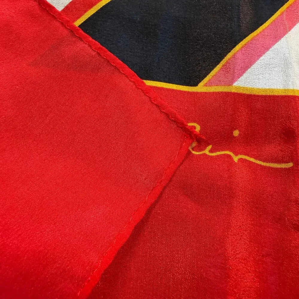 Vintage Anne Klein Red Black White 31